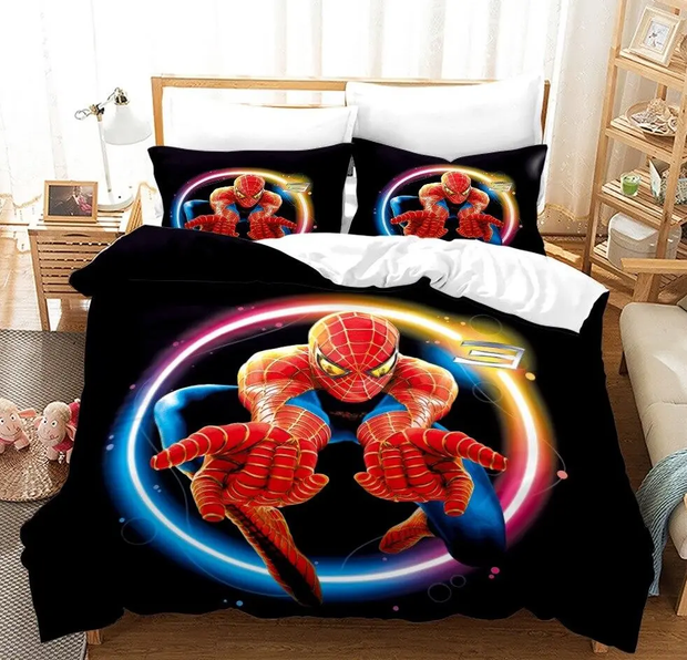 Påslakan med Marvel Spider Man-design - Sovmoln