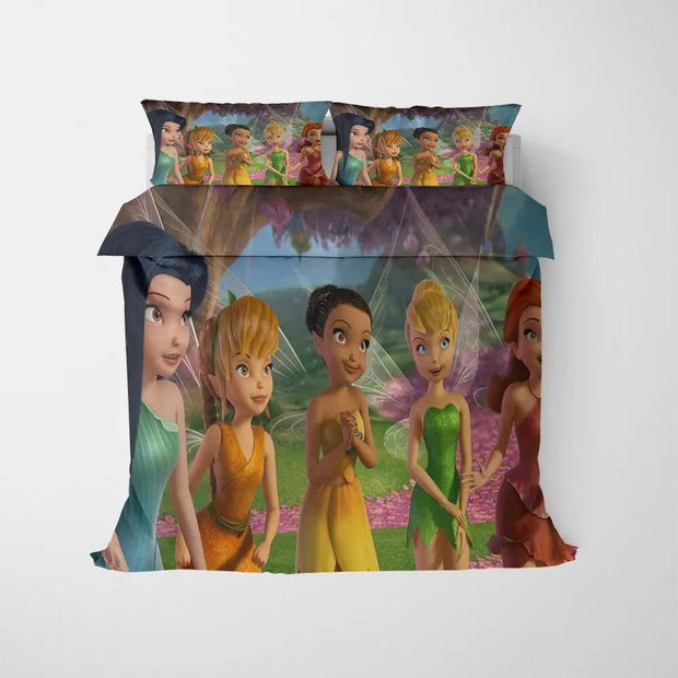 Påslakan Tinker Bell Lycklig - Sovmoln