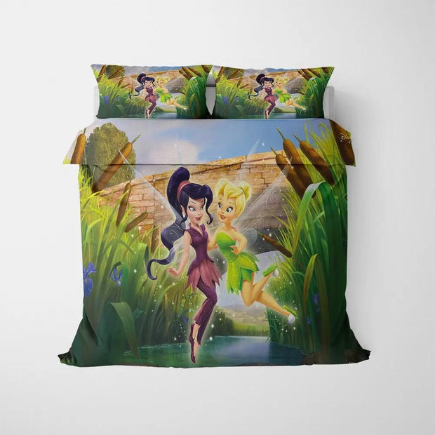 Påslakan Clochette Och Vidia - Sovmoln