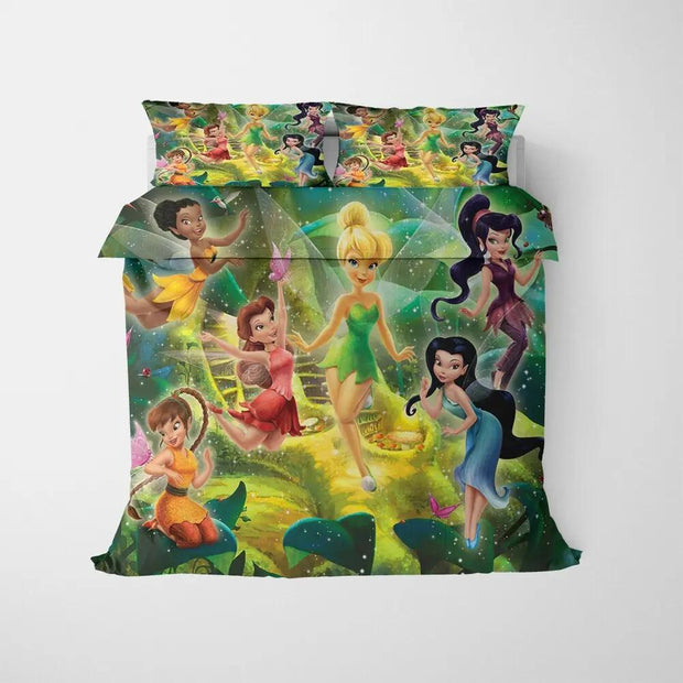 Påslakan Förtrollade Fester Clochette - Sovmoln