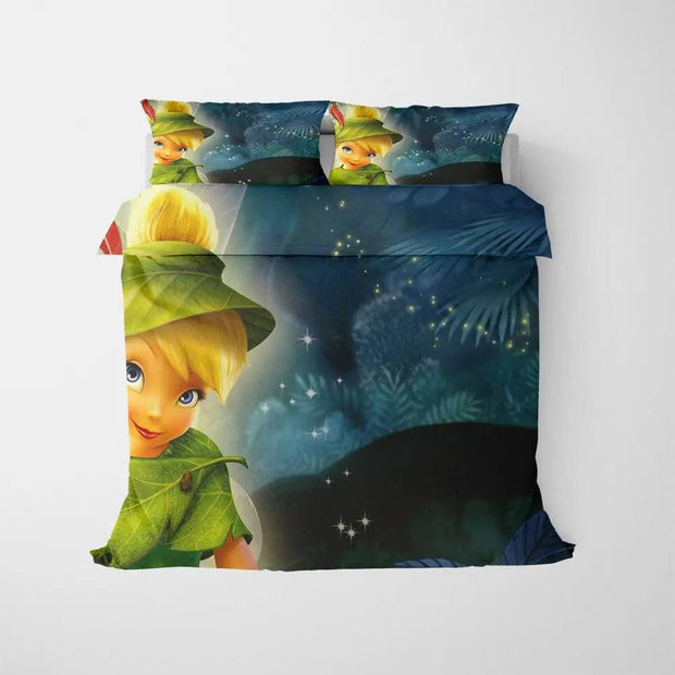Påslakan Tinker Bell På Äventyr - Sovmoln