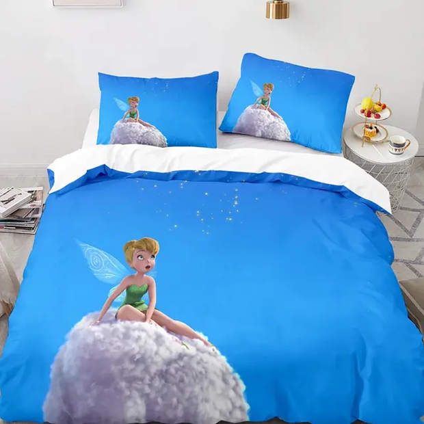 Påslakan Clochette På Ett Moln - Sovmoln