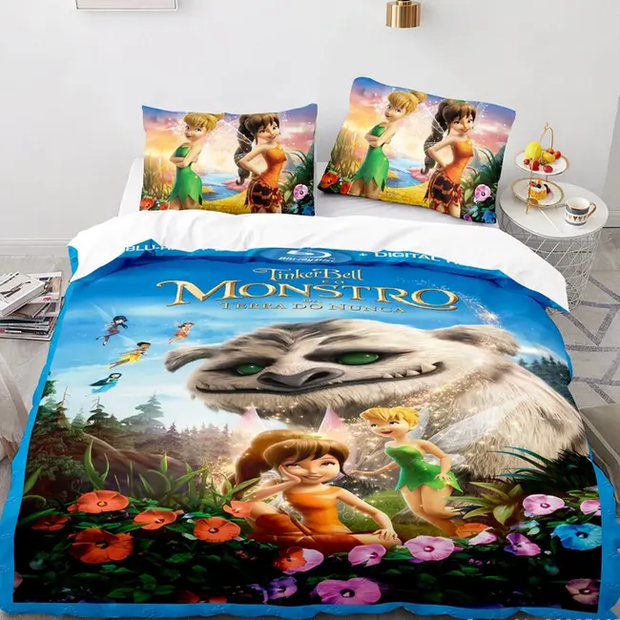 Påslakan Clochette Och Noa - Sovmoln