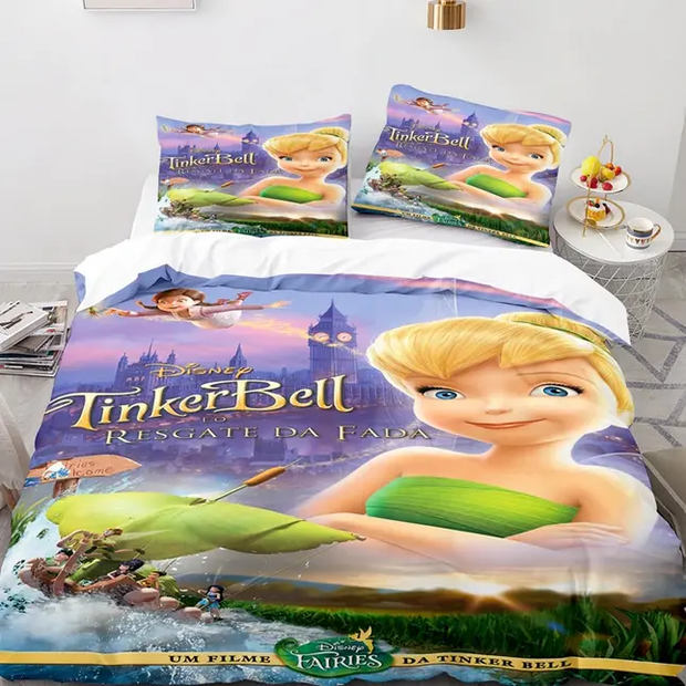 Påslakan Tinkerbell på äventyr - Sovmoln