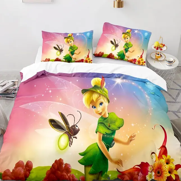 Påslakan Clochette Och Eldflugan - Sovmoln